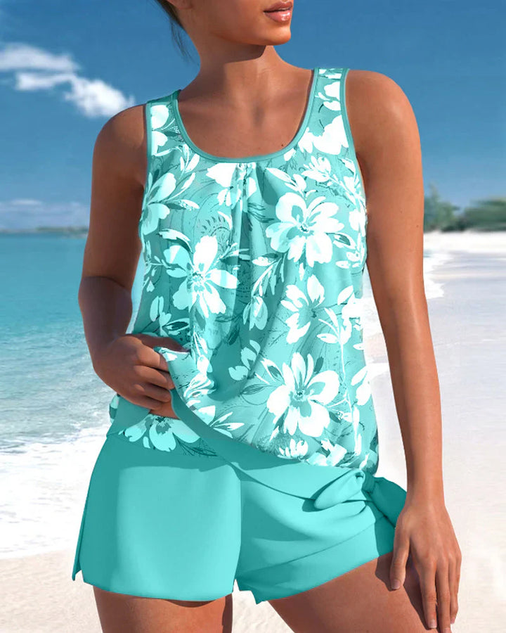 Women’s two-piece tankini set – Clean and confident