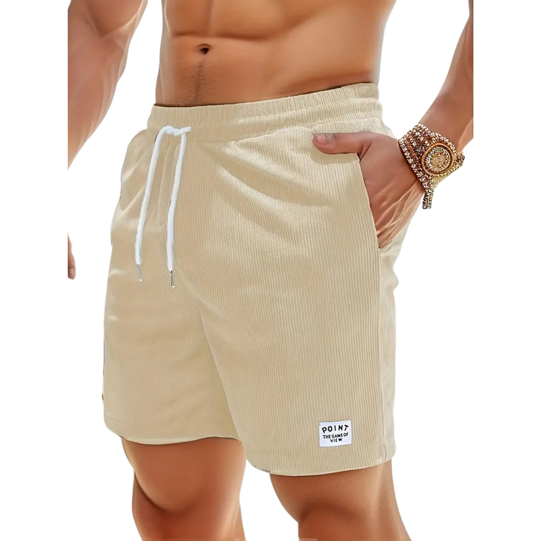 Men’s casual shorts with elastic waist – Simple and everyday-ready