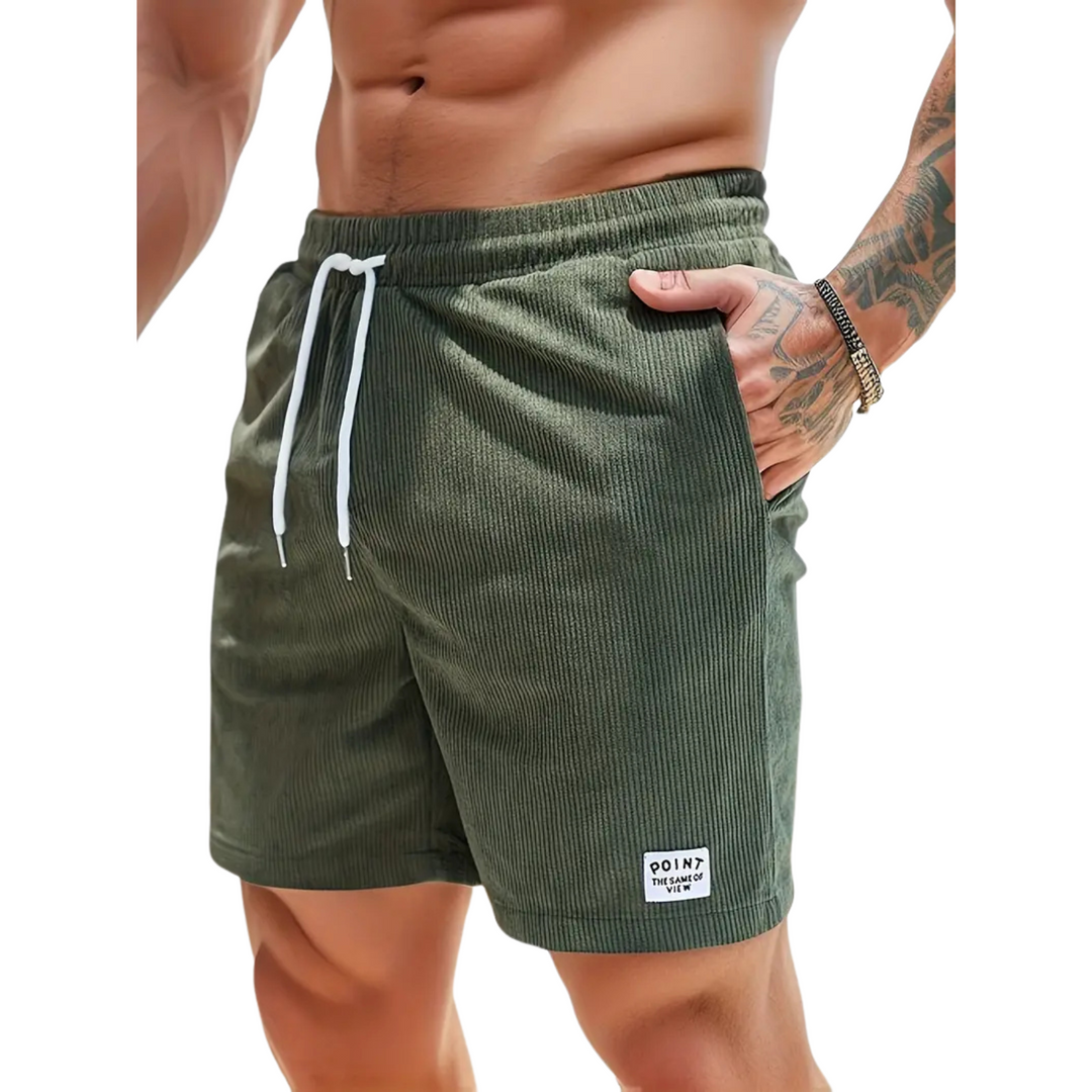 Men’s casual shorts with elastic waist – Simple and everyday-ready