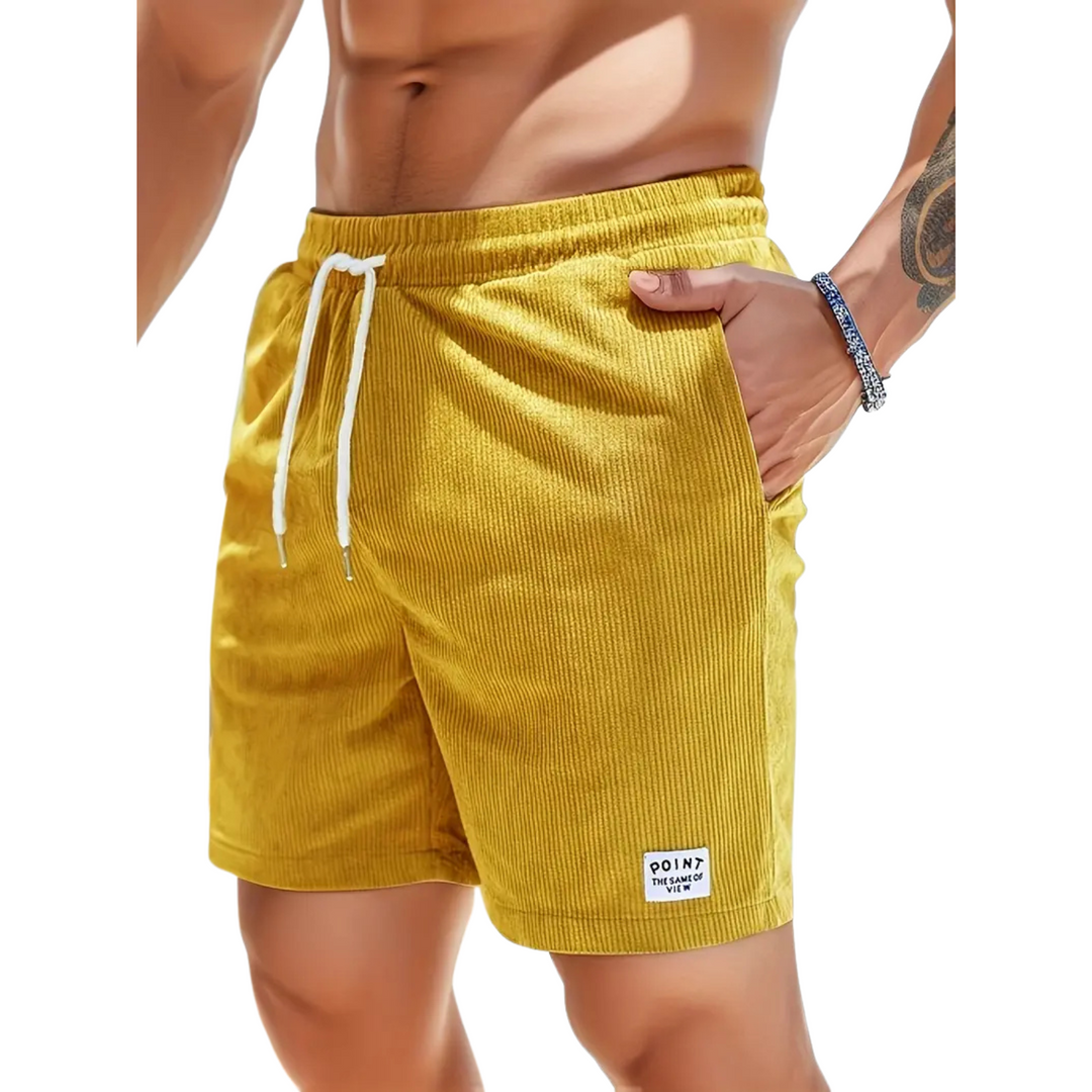 Men’s casual shorts with elastic waist – Simple and everyday-ready