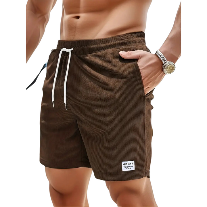 Men’s casual shorts with elastic waist – Simple and everyday-ready