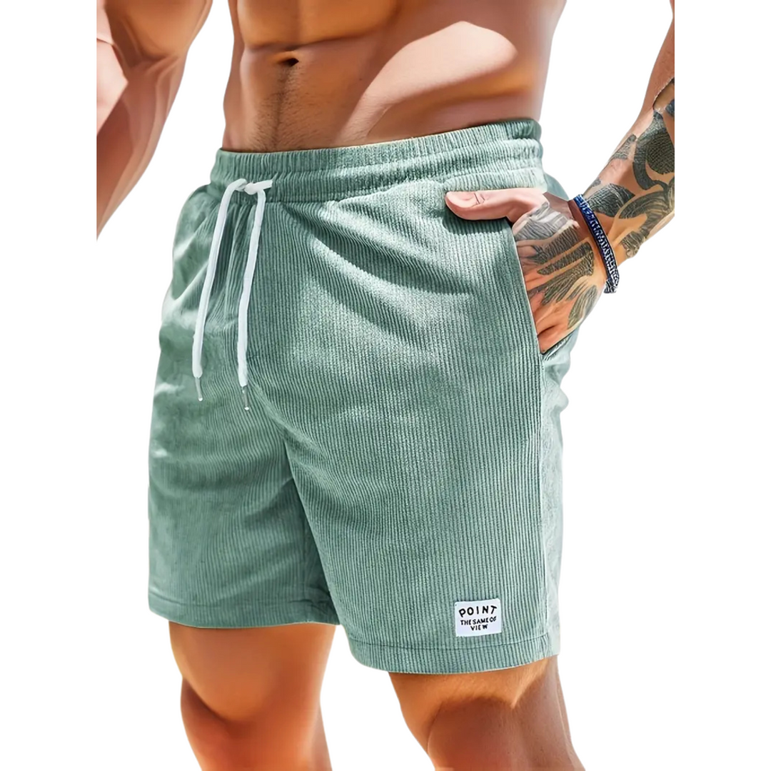 Men’s casual shorts with elastic waist – Simple and everyday-ready