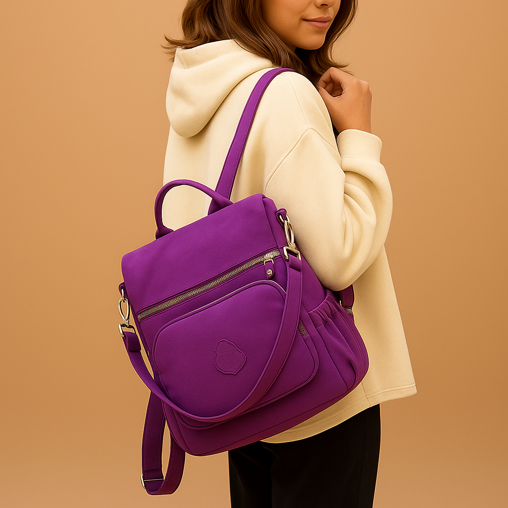Women’s crossbody backpack – Secure and versatile