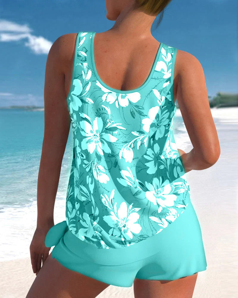 Women’s two-piece tankini set – Clean and confident