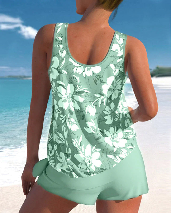 Women’s two-piece tankini set – Clean and confident