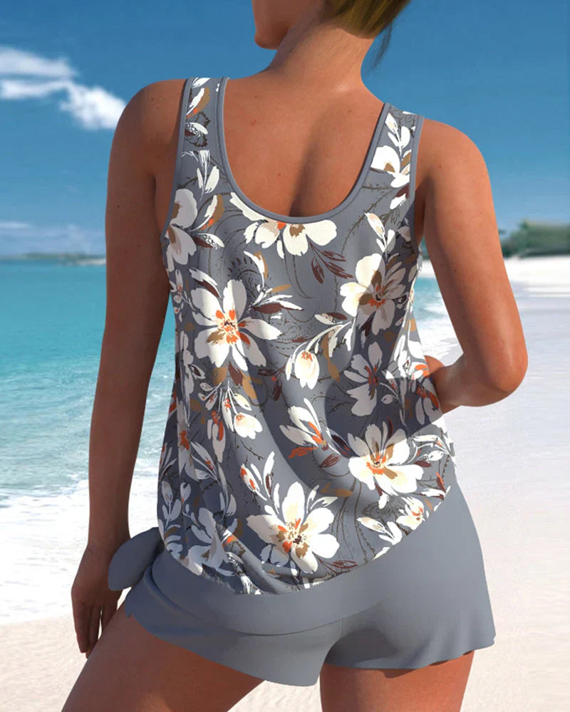 Women’s two-piece tankini set – Clean and confident