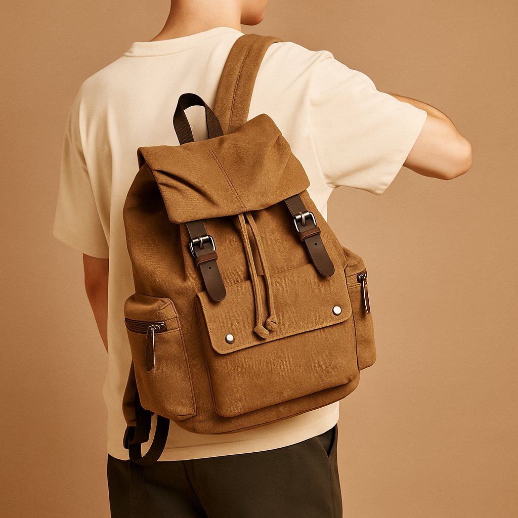 Travel backpack with laptop sleeve for men – Practical and organised