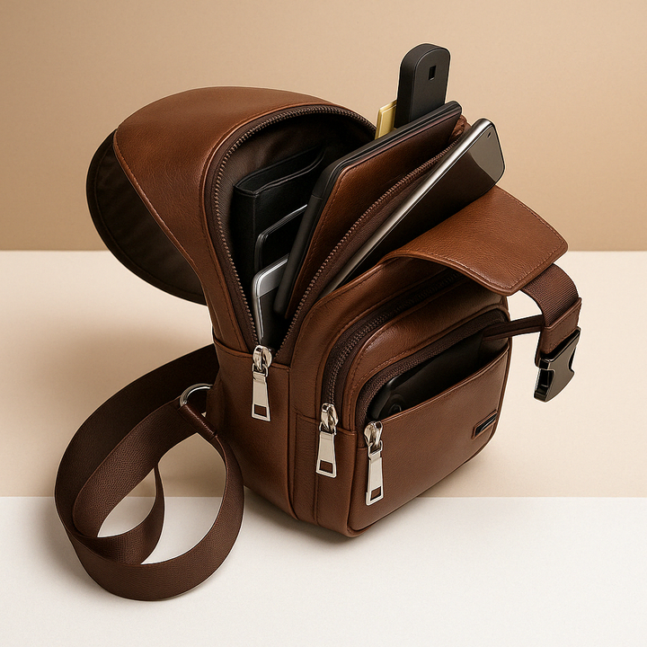 Anti-theft crossbody bag for men – Secure and streamlined