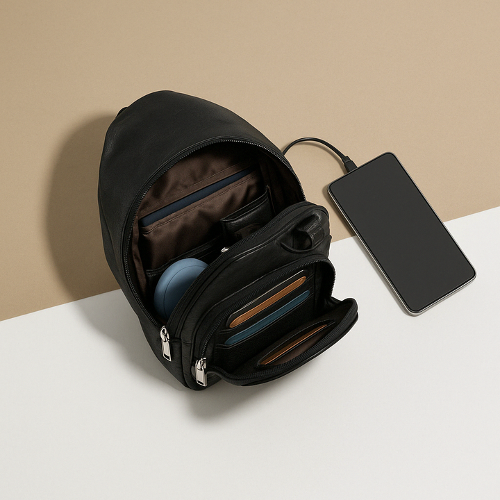 Anti-theft crossbody bag for men – Secure and streamlined