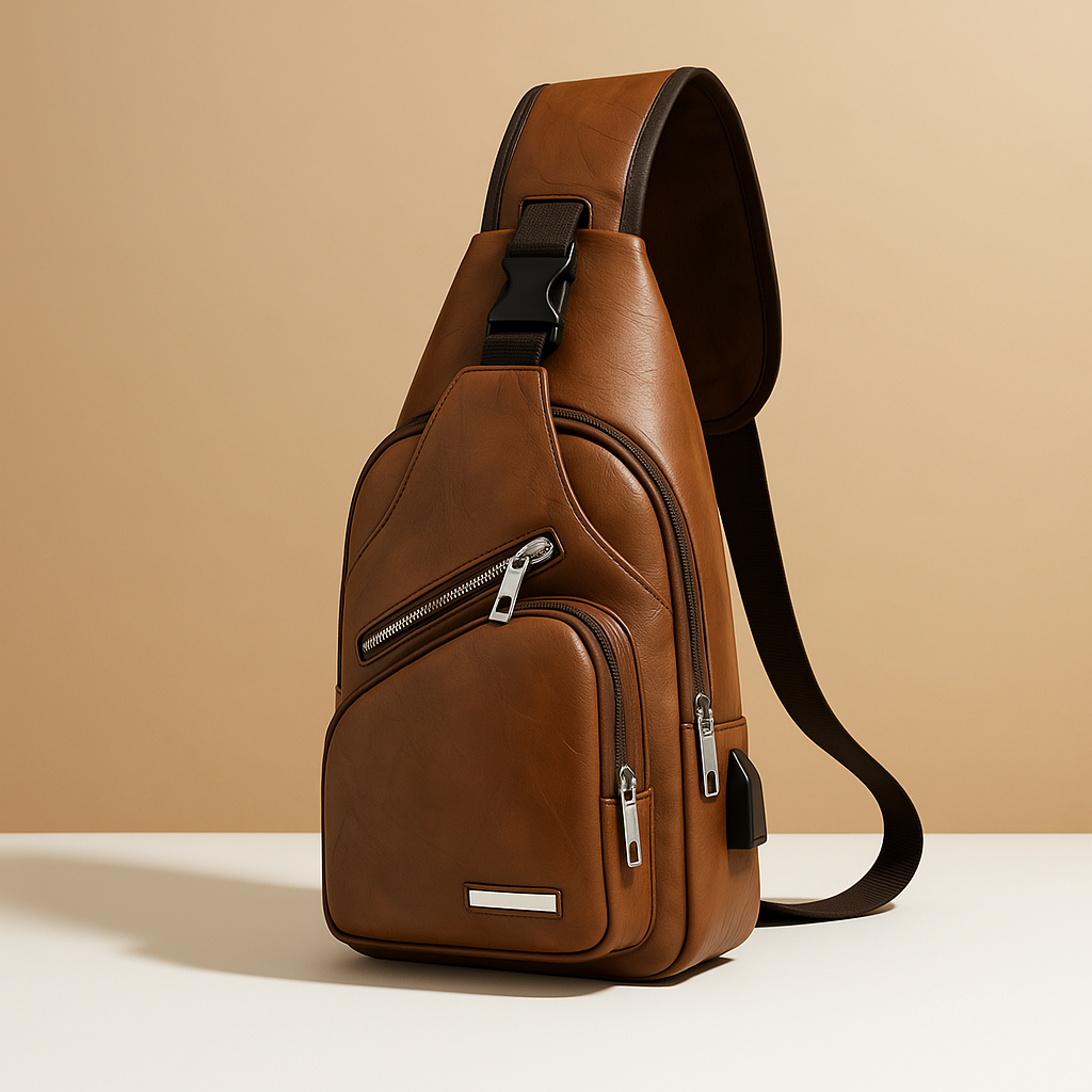 Anti-theft crossbody bag for men – Secure and streamlined