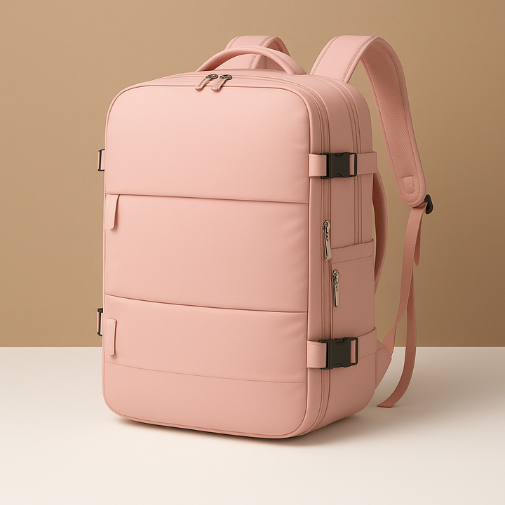 Expandable travel backpack for women – Flexible and organised