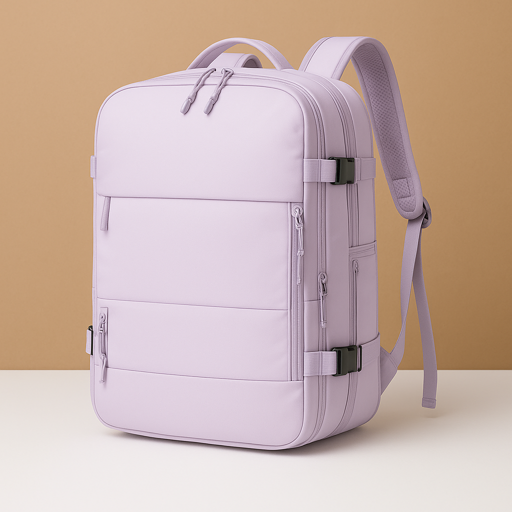 Expandable travel backpack for women – Flexible and organised