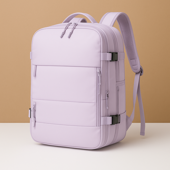 Expandable travel backpack for women – Flexible and organised