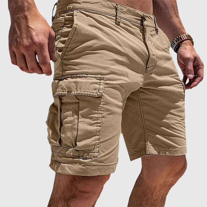 Men’s classic cargo shorts with side pockets – Practical and relaxed