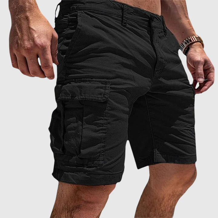 Men’s classic cargo shorts with side pockets – Practical and relaxed