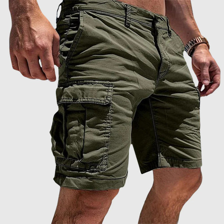 Men’s classic cargo shorts with side pockets – Practical and relaxed
