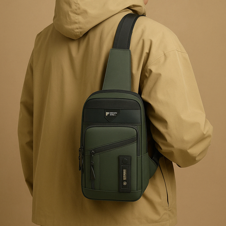 Men’s large messenger bag – Organised and practical