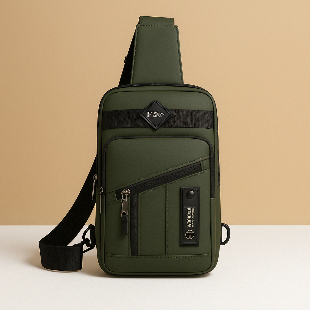 Men’s large messenger bag – Organised and practical