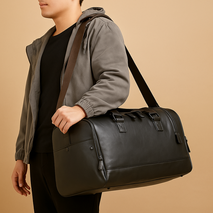 Men’s Travel Duffle Bag with Compartments