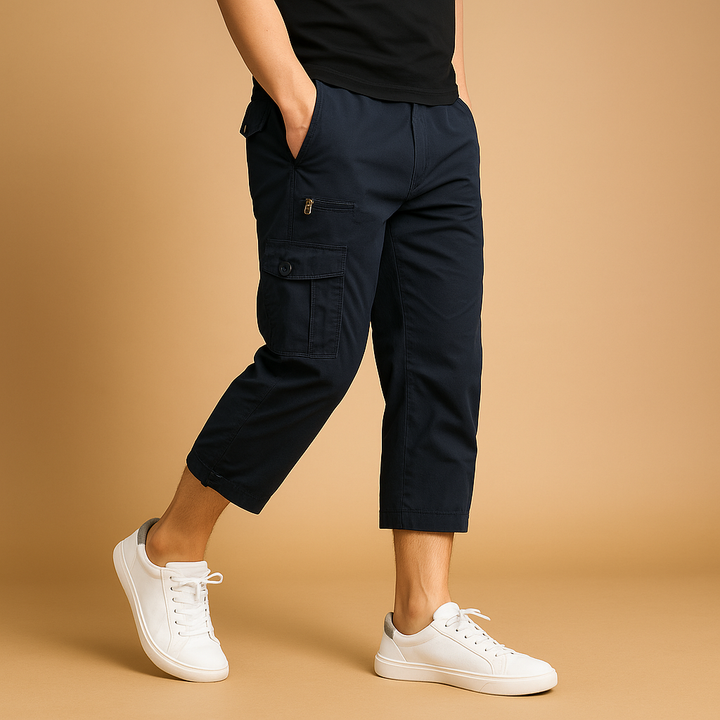 Men’s Long Cargo Shorts – Relaxed and Practical