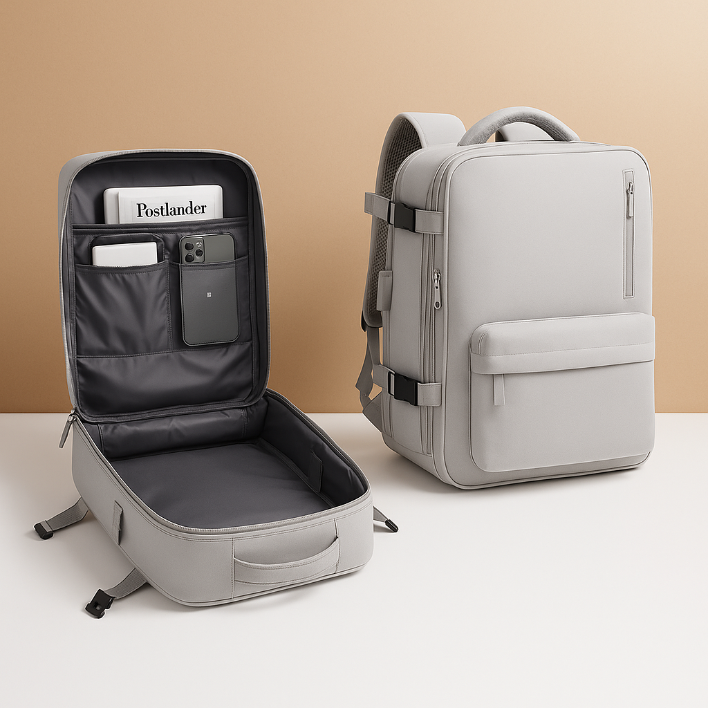 Travel backpack for women – Organised and easy to carry